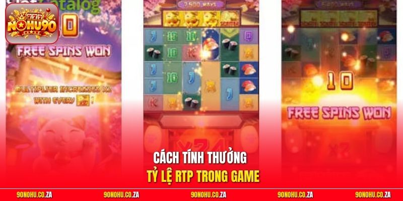 Cách tính thưởng & tỷ lệ RTP trong game