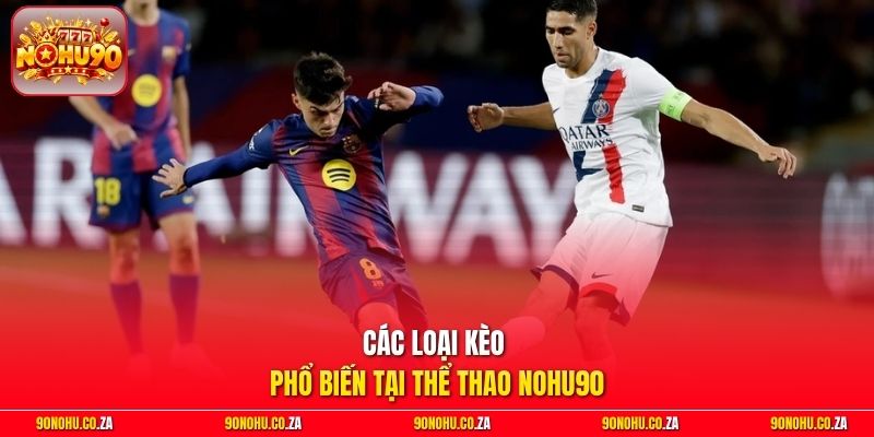 Các loại kèo phổ biến tại thể thao Nohu90
